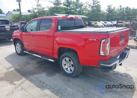 2015 GMC Canyon Sle из США, поврежденный, VIN 1GTG6BE32F1205124